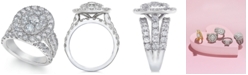 Macy's Diamond Ring (4 ct. t.w.) in 14k White Gold 